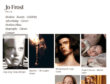 Tablet Screenshot of jofrost.net